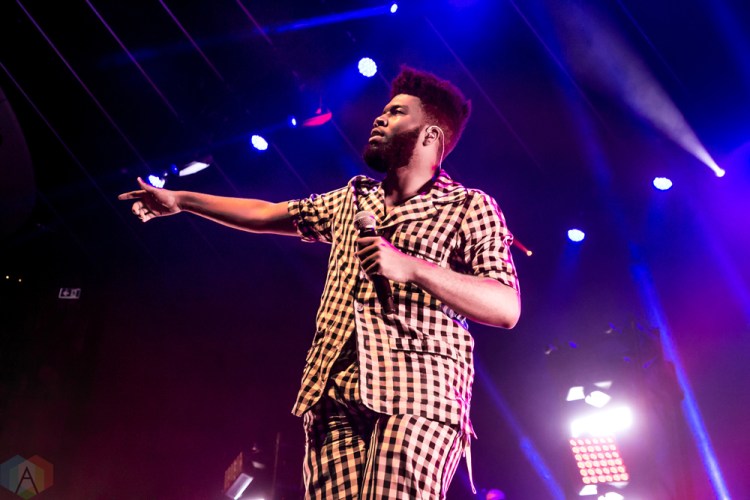 Khalid performs at Rebel in Toronto on August 9, 2017. (Photo: Alyssa Balistreri/Aesthetic Magazine)
