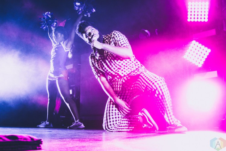 Khalid performs at Rebel in Toronto on August 9, 2017. (Photo: Alyssa Balistreri/Aesthetic Magazine)