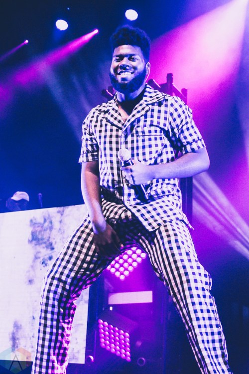 Khalid performs at Rebel in Toronto on August 9, 2017. (Photo: Alyssa Balistreri/Aesthetic Magazine)