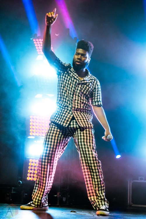 Khalid performs at Rebel in Toronto on August 9, 2017. (Photo: Alyssa Balistreri/Aesthetic Magazine)