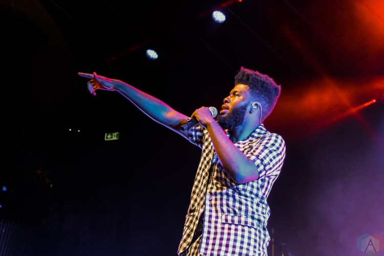 Khalid performs at Rebel in Toronto on August 9, 2017. (Photo: Alyssa Balistreri/Aesthetic Magazine)