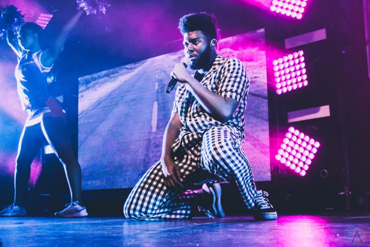 Khalid performs at Rebel in Toronto on August 9, 2017. (Photo: Alyssa Balistreri/Aesthetic Magazine)