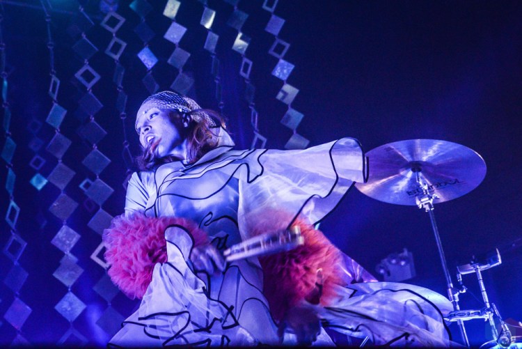 Little Dragon performs at Terminal 5 in New York City on August 29, 2017. (Photo: Alx Bear/Aesthetic Magazine)