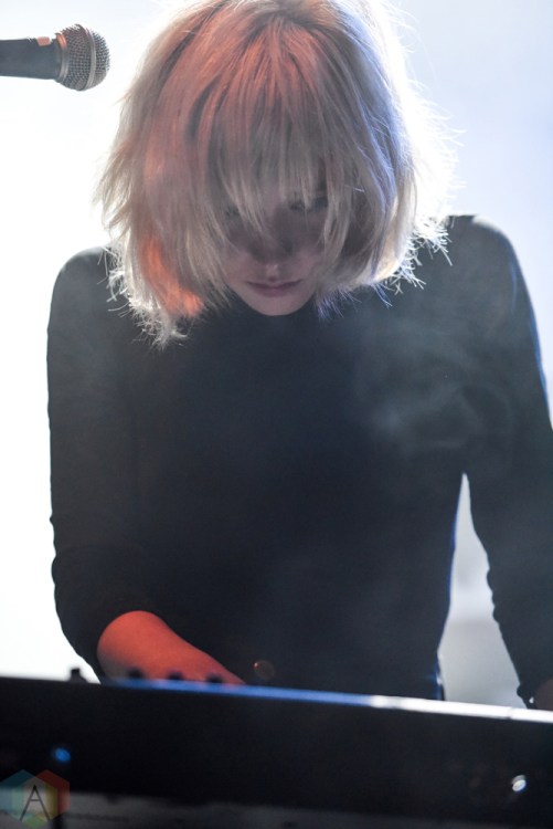 Lo Moon performs at Danforth Music Hall in Toronto on August 3, 2017. (Photo: Jaime Espinoza/Aesthetic Magazine)