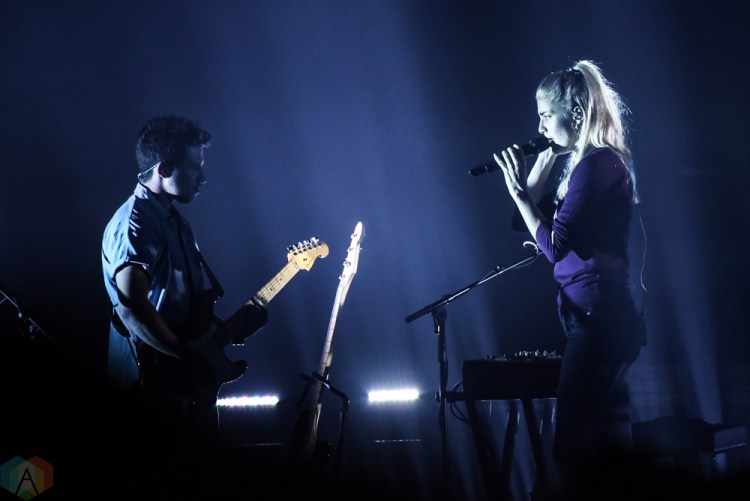 London Grammar performs at Danforth Music Hall in Toronto on August 3, 2017. (Photo: Jaime Espinoza/Aesthetic Magazine)