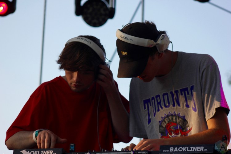 Louis The Child performs at Wayhome Festival on July 29, 2017. (Photo: Curtis Sindrey/Aesthetic Magazine)
