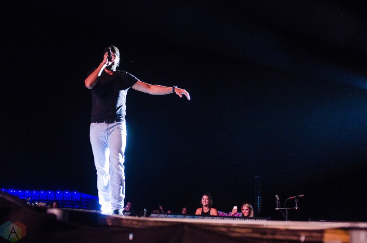 Luke Bryan performs at Boots And Hearts on August 13, 2017. (Photo: Morgan Harris/Aesthetic Magazine)