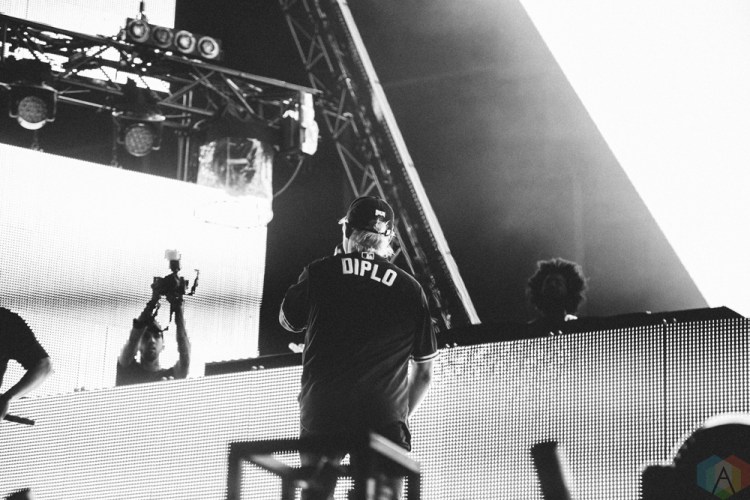 Major Lazer performs at Veld Music Festival in Toronto on August 6, 2017. (Photo: Stephan Ordonez/Aesthetic Magazine)