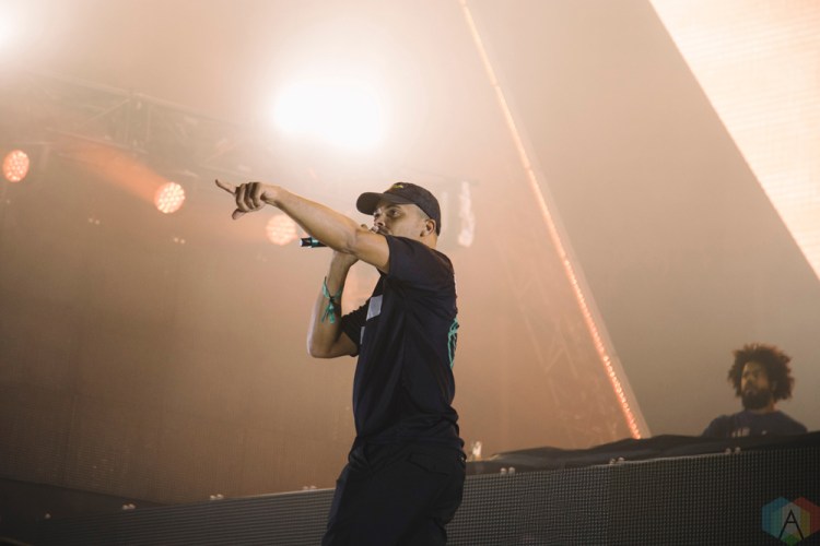 Major Lazer performs at Veld Music Festival in Toronto on August 6, 2017. (Photo: Stephan Ordonez/Aesthetic Magazine)