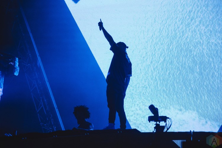 Major Lazer performs at Veld Music Festival in Toronto on August 6, 2017. (Photo: Stephan Ordonez/Aesthetic Magazine)
