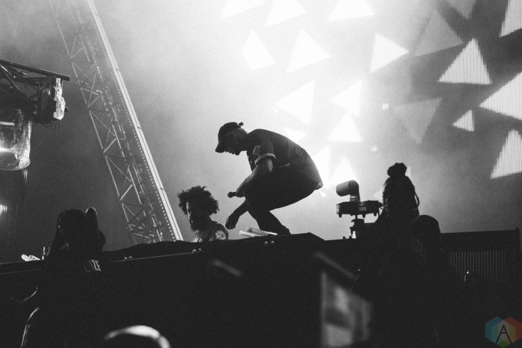 Major Lazer performs at Veld Music Festival in Toronto on August 6, 2017. (Photo: Stephan Ordonez/Aesthetic Magazine)