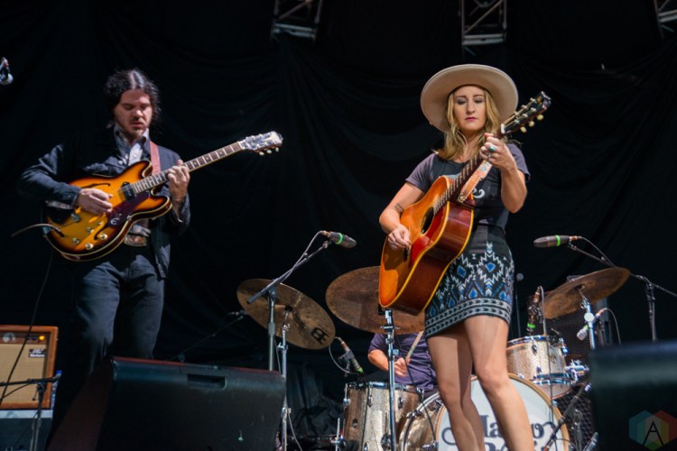 Margo Price performs at Budweiser Stage in Toronto on August 17, 2017. (Photo: Joanna Glezakos/Aesthetic Magazine)