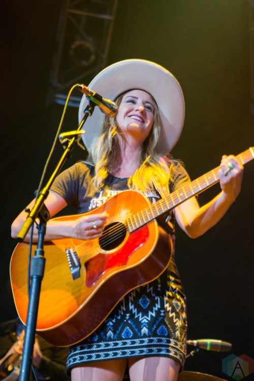 Margo Price performs at Budweiser Stage in Toronto on August 17, 2017. (Photo: Joanna Glezakos/Aesthetic Magazine)