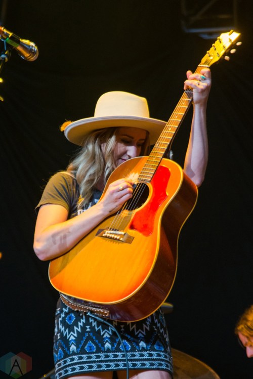 Margo Price performs at Budweiser Stage in Toronto on August 17, 2017. (Photo: Joanna Glezakos/Aesthetic Magazine)