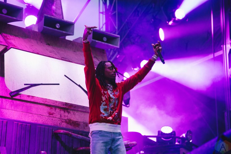 Migos performs at Veld Music Festival in Toronto on August 5, 2017. (Photo: Stephan Ordonez/Aesthetic Magazine)