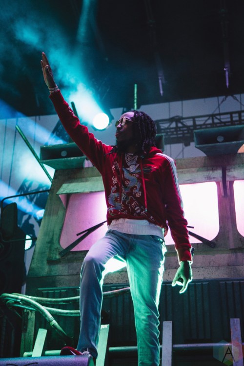 Migos performs at Veld Music Festival in Toronto on August 5, 2017. (Photo: Stephan Ordonez/Aesthetic Magazine)
