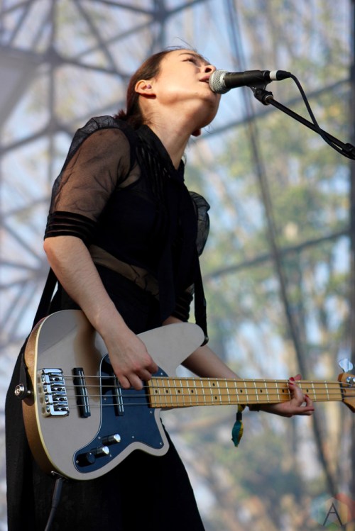 Mitski performs at Wayhome Festival on July 30, 2017. (Photo: Curtis Sindrey/Aesthetic Magazine)