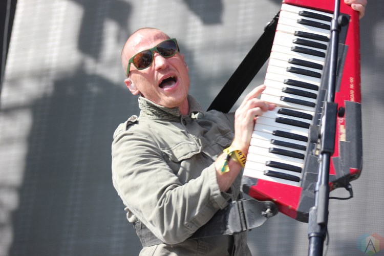 Mutemath performs at Wayhome Festival on July 30, 2017. (Photo: Curtis Sindrey/Aesthetic Magazine)