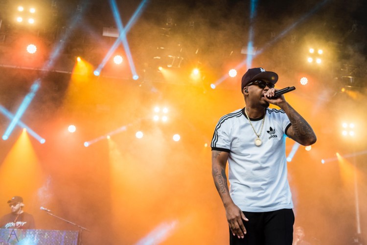 Nas performs at Project Pabst in Portland, Oregon on August 27, 2017. (Photo: Kevin Tosh/Aesthetic Magazine)