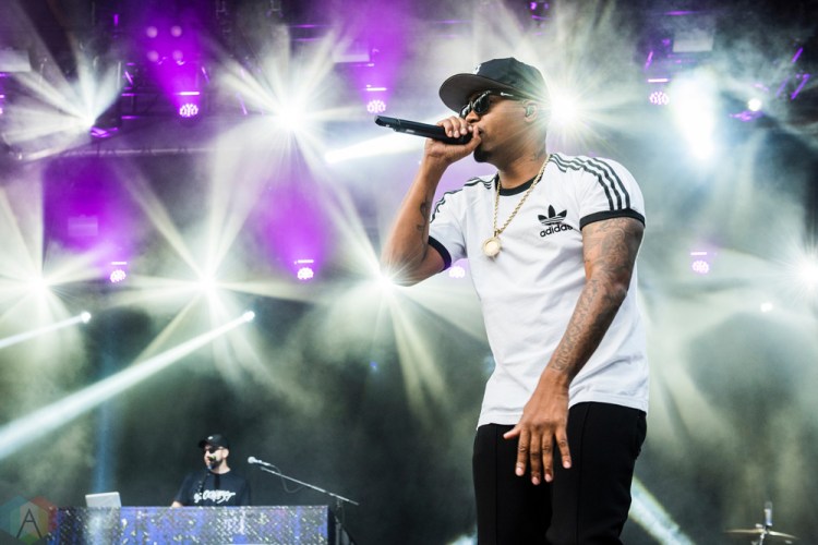 Nas performs at Project Pabst in Portland, Oregon on August 27, 2017. (Photo: Kevin Tosh/Aesthetic Magazine)