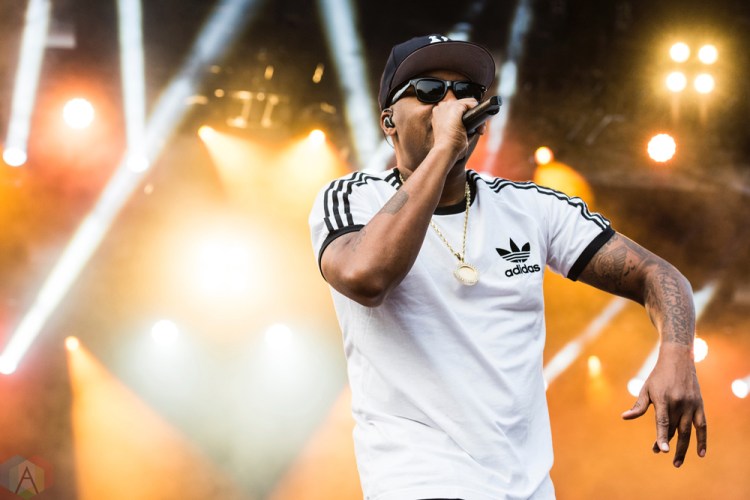 Nas performs at Project Pabst in Portland, Oregon on August 27, 2017. (Photo: Kevin Tosh/Aesthetic Magazine)