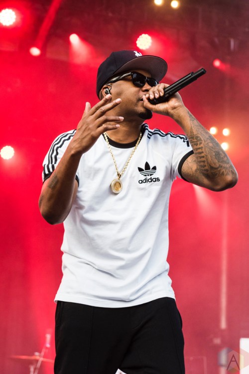 Nas performs at Project Pabst in Portland, Oregon on August 27, 2017. (Photo: Kevin Tosh/Aesthetic Magazine)