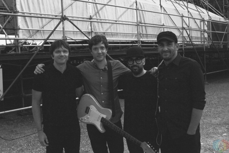 Ok Go pose for a portrait backstage at Big Feastival at Burl's Creek in Oro-Medonte, Ontario on August 20, 2017. (Photo: Curtis Sindrey/Aesthetic Magazine)