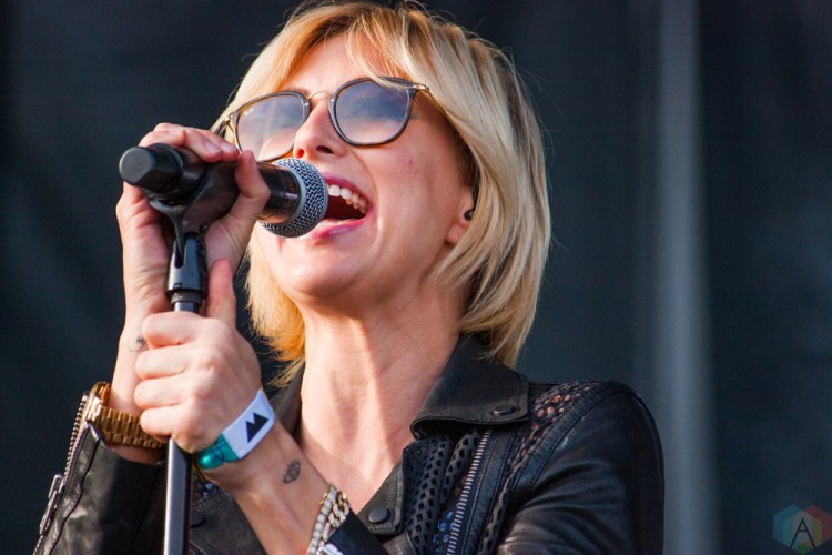 Phantogram performs at Wayhome Festival on July 28, 2017. (Photo: Alyssa Balistreri/Aesthetic Magazine)