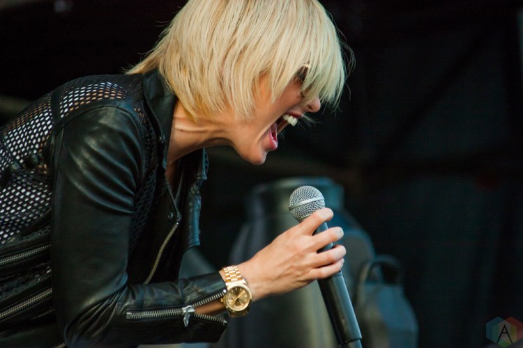 Phantogram performs at Wayhome Festival on July 28, 2017. (Photo: Alyssa Balistreri/Aesthetic Magazine)