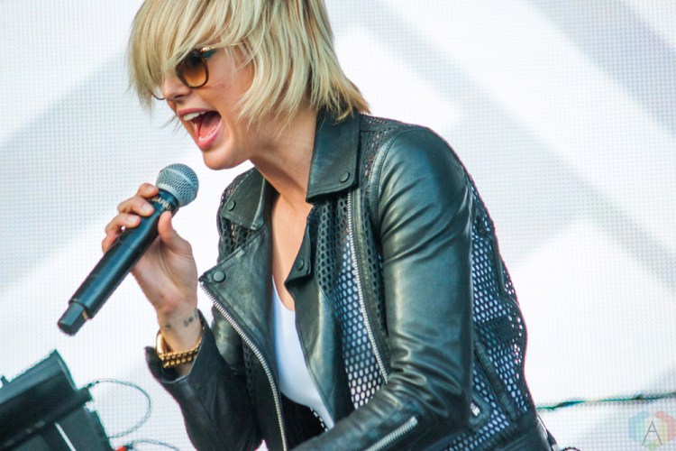 Phantogram performs at Wayhome Festival on July 28, 2017. (Photo: Alyssa Balistreri/Aesthetic Magazine)