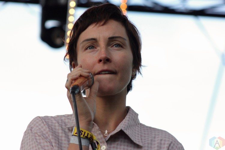 Polica performs at Wayhome Festival on July 28, 2017. (Photo: Curtis Sindrey/Aesthetic Magazine)