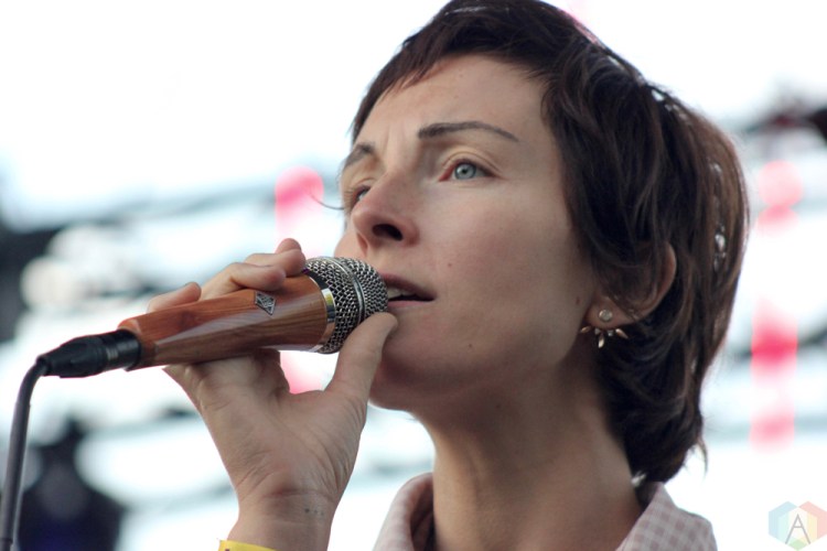 Polica performs at Wayhome Festival on July 28, 2017. (Photo: Curtis Sindrey/Aesthetic Magazine)
