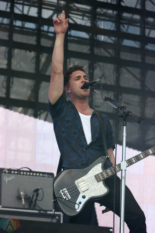 Royal Blood performs at Wayhome Festival on July 29, 2017. (Photo: Curtis Sindrey/Aesthetic Magazine)