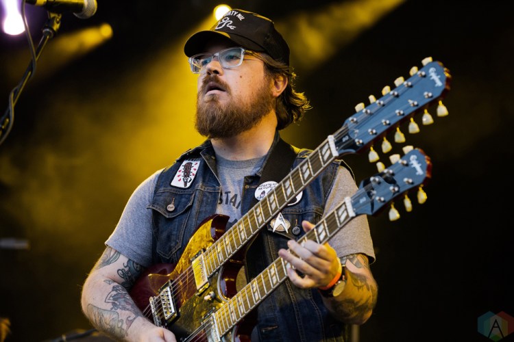Sam Coffey And The Iron Lungs perform at CNE Bandshell in Toronto on August 29, 2017. (Photo: Theo Rallis/Aesthetic Magazine)