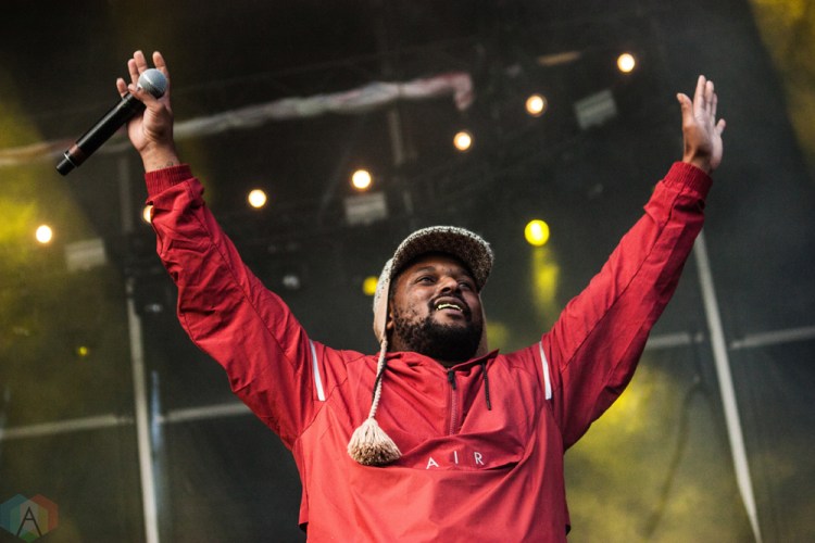 Schoolboy Q performs at Wayhome Festival on July 29, 2017. (Photo: Alyssa Balistreri/Aesthetic Magazine)