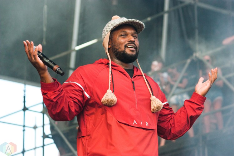Schoolboy Q performs at Wayhome Festival on July 29, 2017. (Photo: Alyssa Balistreri/Aesthetic Magazine)