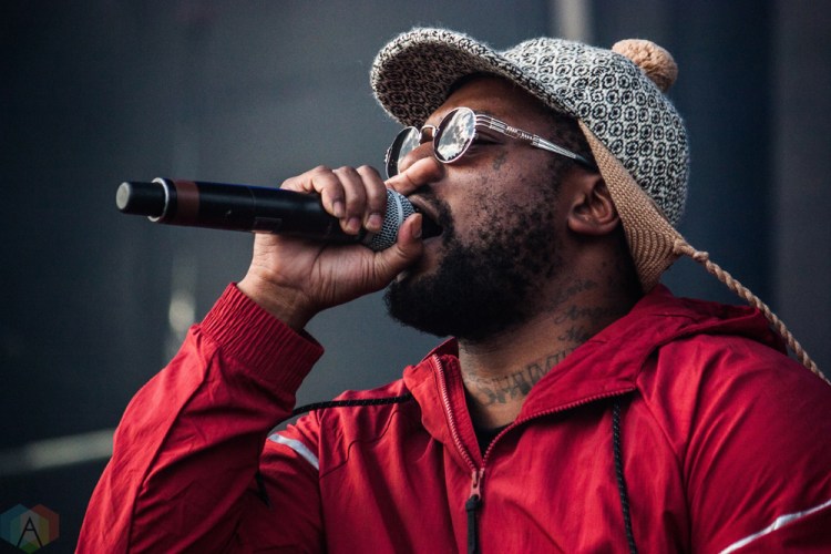 Schoolboy Q performs at Wayhome Festival on July 29, 2017. (Photo: Alyssa Balistreri/Aesthetic Magazine)