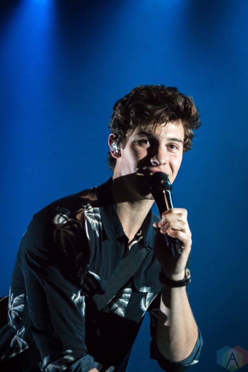 Shawn Mendes performs at Air Canada Centre in Toronto on August 11, 2017. (Photo: Brendan Albert/Aesthetic Magazine)