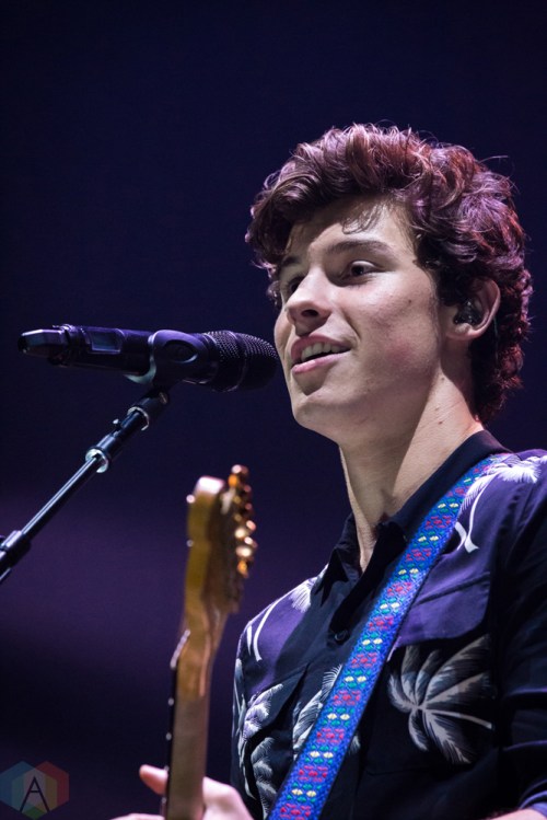 Shawn Mendes performs at Air Canada Centre in Toronto on August 11, 2017. (Photo: Brendan Albert/Aesthetic Magazine)