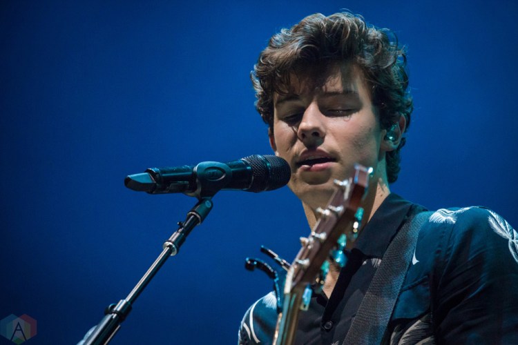 Shawn Mendes performs at Air Canada Centre in Toronto on August 11, 2017. (Photo: Brendan Albert/Aesthetic Magazine)