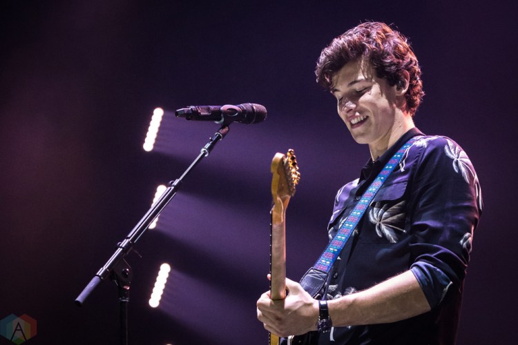 Shawn Mendes performs at Air Canada Centre in Toronto on August 11, 2017. (Photo: Brendan Albert/Aesthetic Magazine)