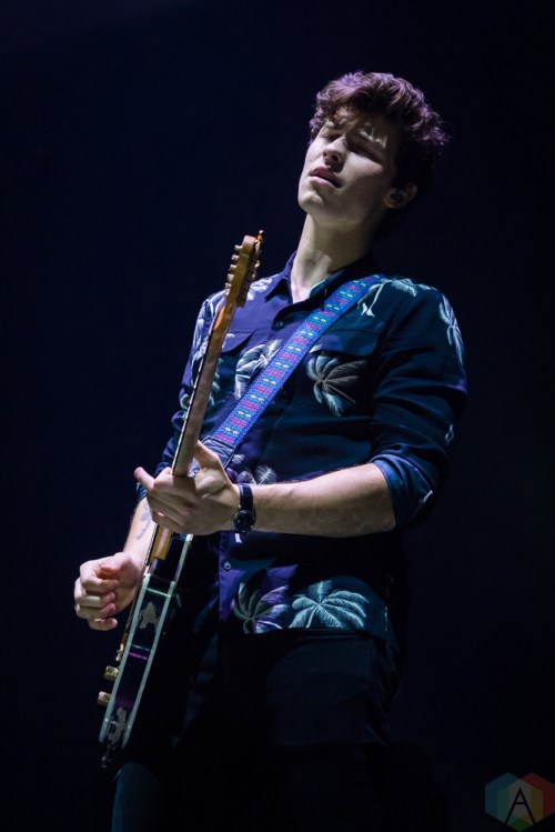 Shawn Mendes performs at Air Canada Centre in Toronto on August 11, 2017. (Photo: Brendan Albert/Aesthetic Magazine)