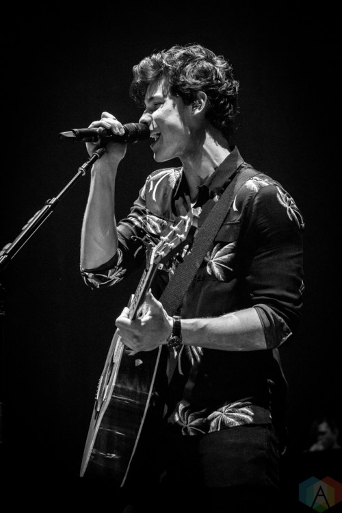 Shawn Mendes performs at Air Canada Centre in Toronto on August 11, 2017. (Photo: Brendan Albert/Aesthetic Magazine)
