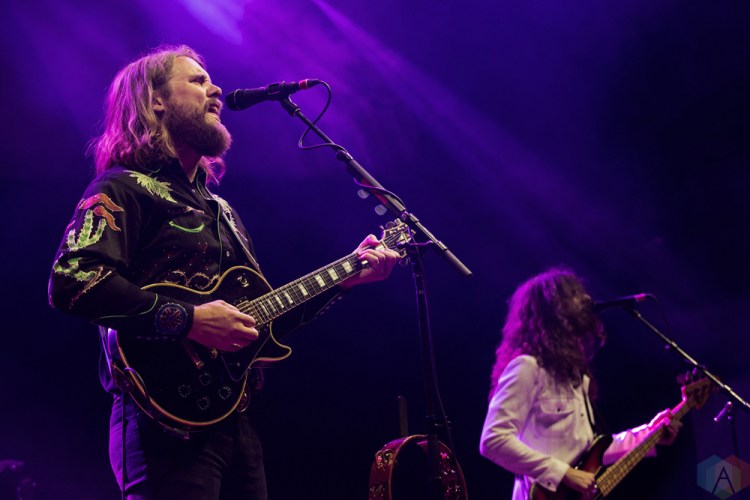 The Sheepdogs perform at CNE Bandshell in Toronto on August 29, 2017. (Photo: Theo Rallis/Aesthetic Magazine)