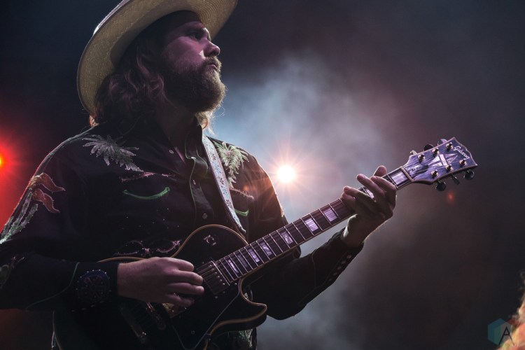 The Sheepdogs perform at CNE Bandshell in Toronto on August 29, 2017. (Photo: Theo Rallis/Aesthetic Magazine)