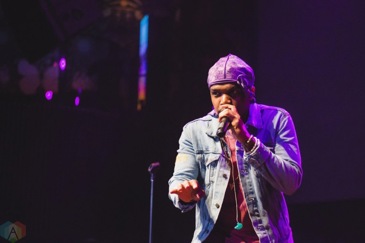 Smino performs at Rebel in Toronto on August 23, 2017. (Photo: Anton Mak/Aesthetic Magazine)