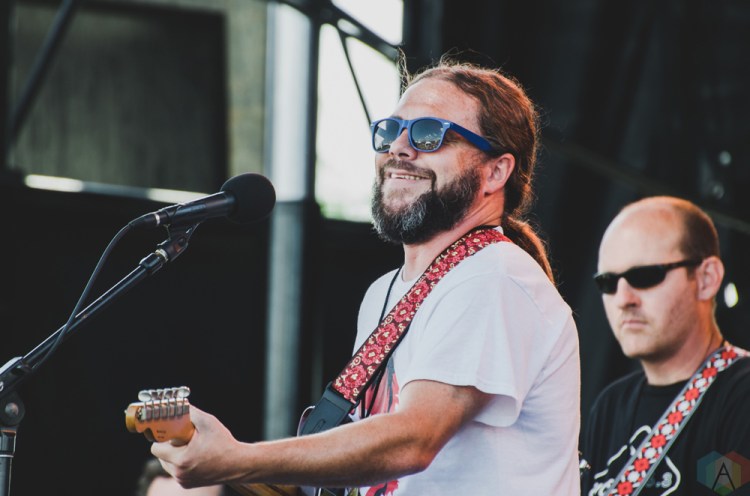 Sun Dried Opossum performs at Lockn' Festival 2017 at Infinity Downs Farm in Arrington, Virginia. (Photo: Ashley Travis/Aesthetic Magazine)