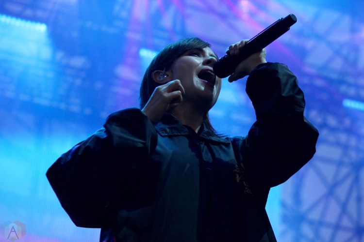 Tegan And Sara performs at Wayhome Festival on July 30, 2017. (Photo: Curtis Sindrey/Aesthetic Magazine)