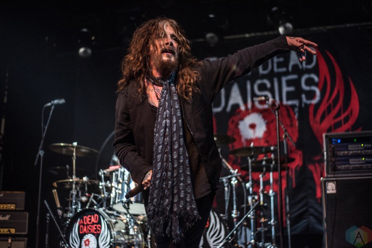 The Dead Daisies perform at El Rey Theatre in Los Angeles on August 25, 2017. (Photo: Boston Schulz/Aesthetic Magazine)