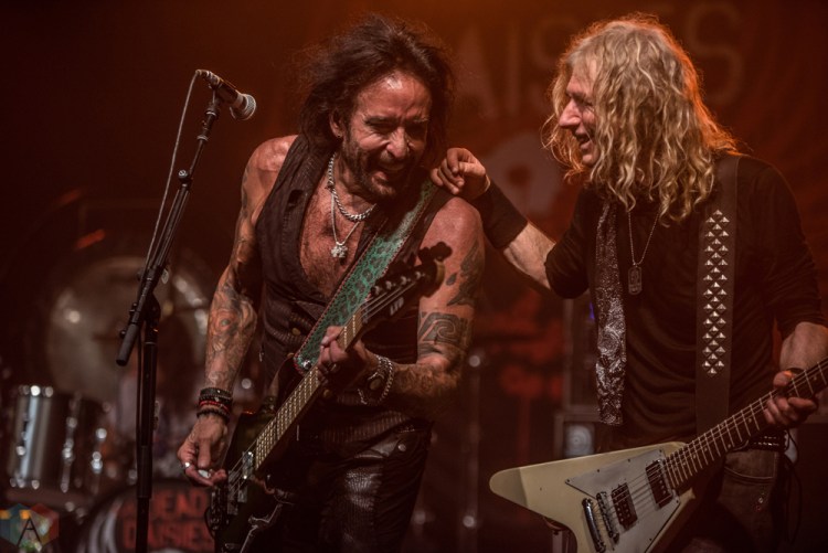 The Dead Daisies perform at El Rey Theatre in Los Angeles on August 25, 2017. (Photo: Boston Schulz/Aesthetic Magazine)